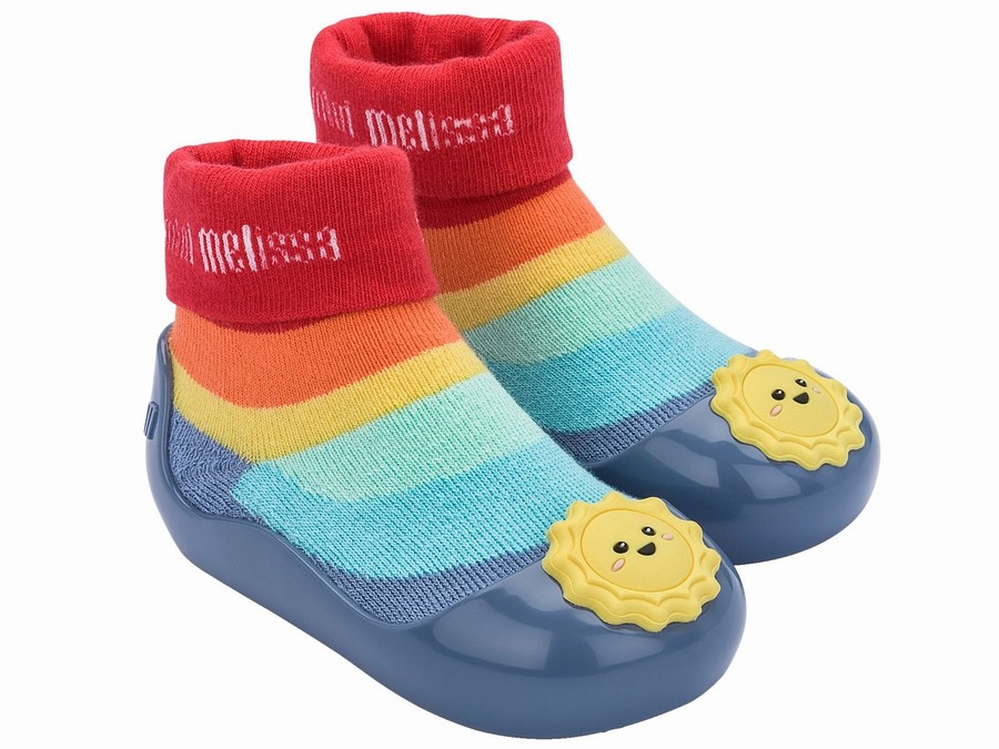 Bailarinas Mini Melissa Alpha Play Sunny Rainbow Bebe - Azules - Argentina JPH-631842